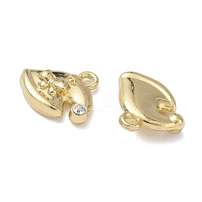Christmas Alloy Crystal Rhinestone Pendants FIND-L026-01A-G-1