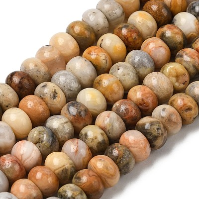 Natural Crazy Agate Beads Strands G-A280-A30-01-1