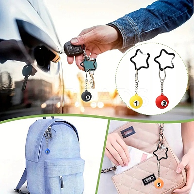 PVC Keychain HJEW-YW00041-01-1