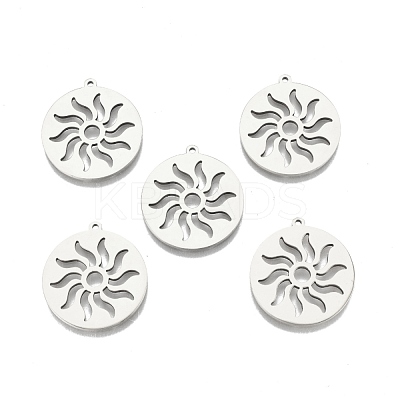 Non-Tarnish 201 Stainless Steel Pendants STAS-N098-109P-1