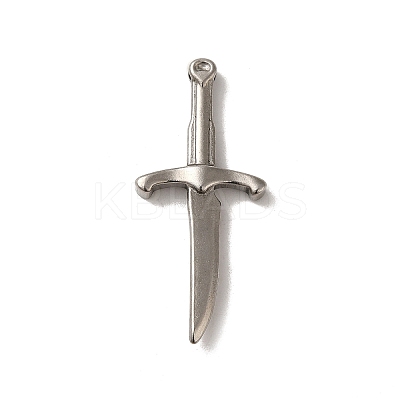 Non-Tarnish 304 Stainless Steel Pendants FIND-A038-21P-1