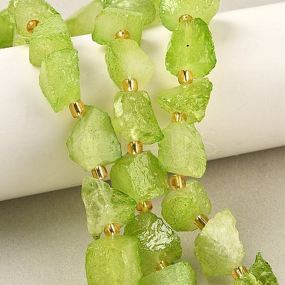 Raw Rough Natural Quartz Crystal Beads Strands G-Z131-J01-09-1
