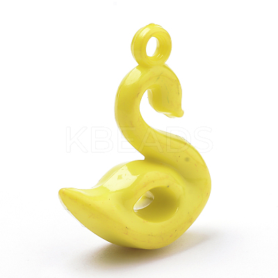 Opaque Acrylic Pendants SACR-Q190-27-1