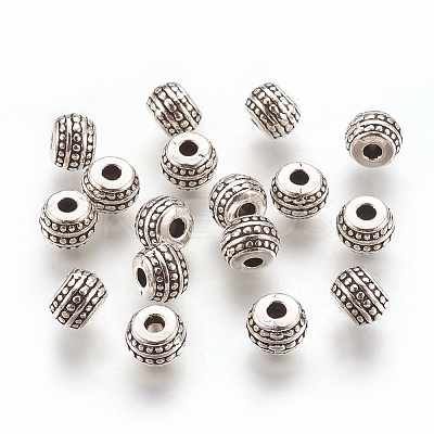Tibetan Style Alloy Spacer Beads LS-LF0883Y-1