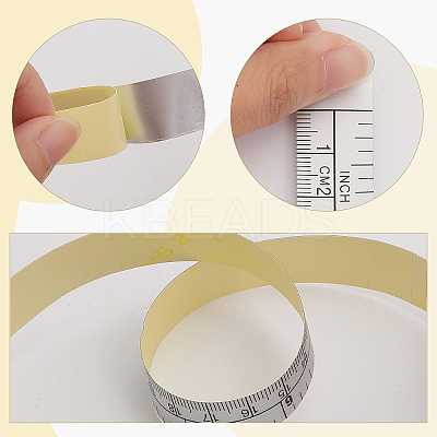 3Pcs 3 Style Self-Adhesive Workbench Measuring Tape TOOL-CA0001-26-1