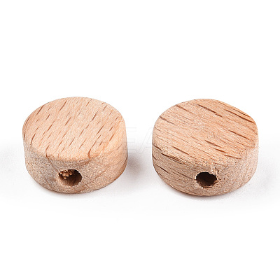 Beech Wood Beads X-WOOD-N015-03-1