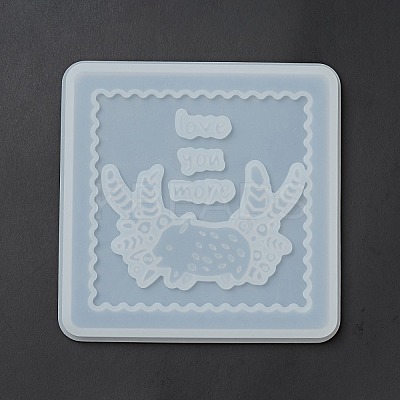 DIY Animal Coaster Silicone Molds LS-DIY-G070-03C-1