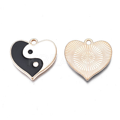 Alloy Enamel Pendants LS-PALLOY-N160-028LG-1