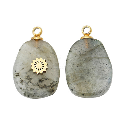 Natural Labradorite Pendants FIND-PW0015-01A-05-1