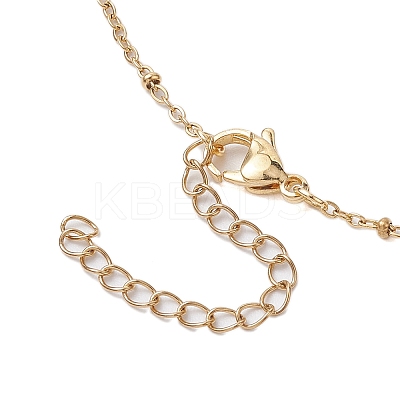 304 Stainless Steel Satellite Chain Slider Necklace Making AJEW-JB01248-01-1