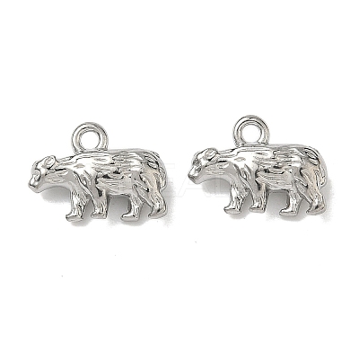 304 Stainless Steel Charms STAS-I367-10P-1