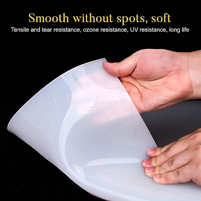 High Temperature Resistance Food Grade Silicone Sheet AJEW-WH0104-98A-1