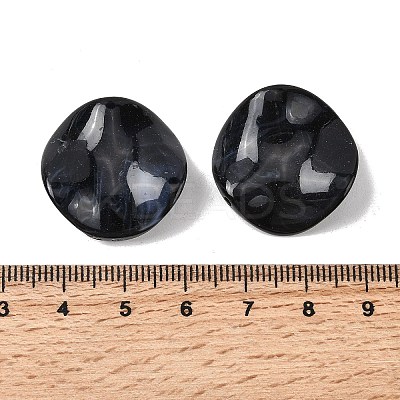 Opaque Acrylic Beads OACR-D320-04A-1
