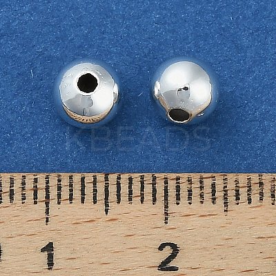 Round Brass Beads KK-A276-02B-S-1