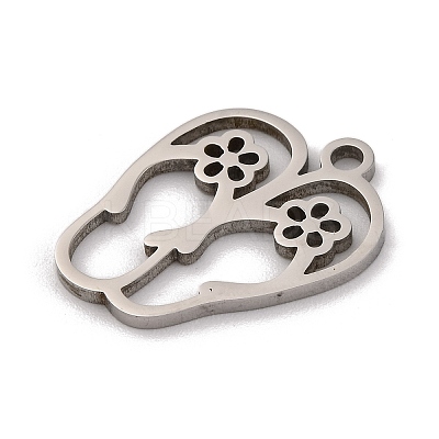 Non-Tarnish 201 Stainless Steel Pendants LS-STAS-U016-03P-1