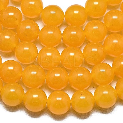Natural Malaysia Jade Beads Strands G-L645-C01-12mm-23-1