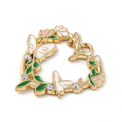 Alloy Enamel Pendants ENAM-Q507-11G-A-1