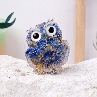 Resin Owl Display Decoration LS-PW-WG50315-08-1