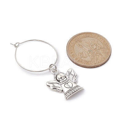 Alloy Wine Glass Charms AJEW-JO00210-1