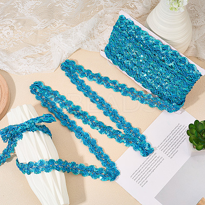 Metallic Braided Lace Trim OCOR-WH20020-23C-1
