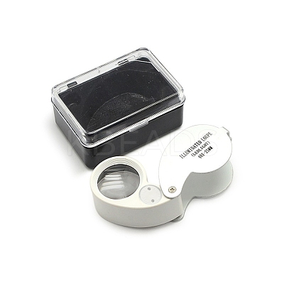 40x-25mm Jewelry Identifying Type Magnifying Glass Portable Magnifiers TOOL-A007-B05-1