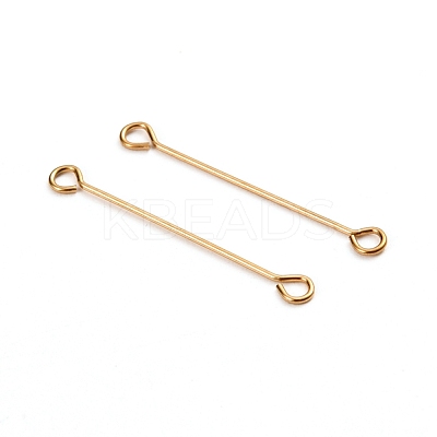 Ion Plating(IP) 304 Stainless Steel Eye Pins STAS-I141-01C-G-1