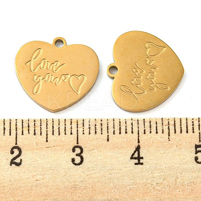 Valentine's Day 316 Surgical Stainless Steel Pendants STAS-G325-18B-1