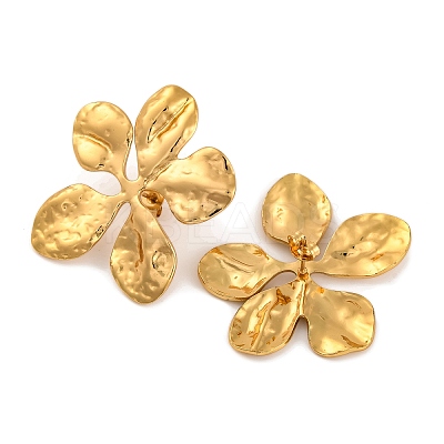 304 Stainless Steel Stud Earrings for Women LS-EJEW-Z057-02G-1