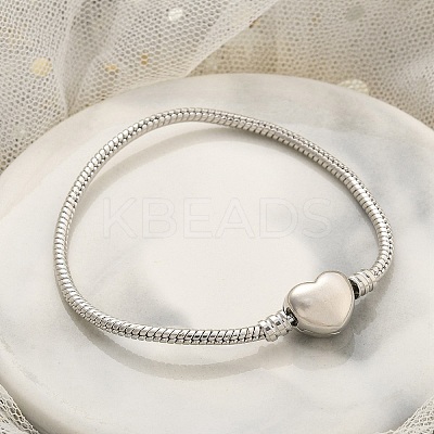 Brass  Micro Pave Cubic Zirconia Link Bracelets LS-BJEW-S158-17P-1