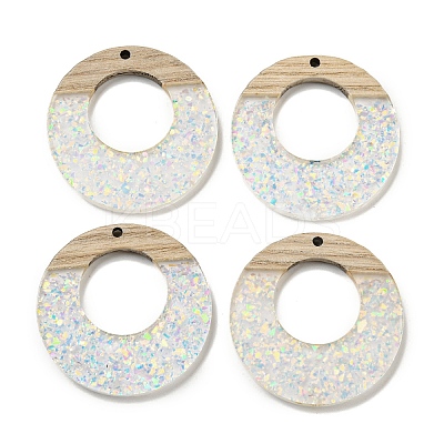 Wooden Pendants FIND-B042-09B-1