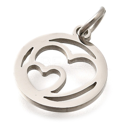 304 Stainless Steel Charms STAS-Z119-08P-1