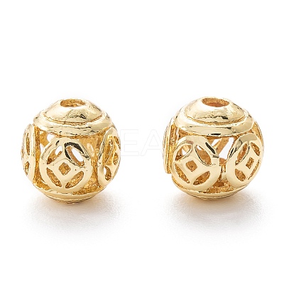 Alloy Hollow Beads X1-PALLOY-P238-10G-RS-1