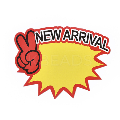 Blank Sales Price Label Tags DIY-WH0151-31J-1