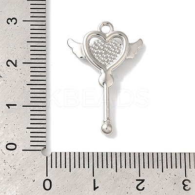 Rack Plating Alloy Pendants FIND-I039-009P-01-1