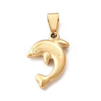 Ion Plating(IP) 304 Stainless Steel Pendants LS-STAS-F288-03G-1