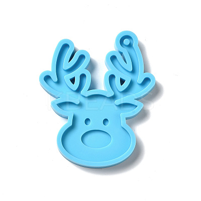 DIY Christmas Reindeer Head Pendant Silicone Molds SIMO-B006-03-1
