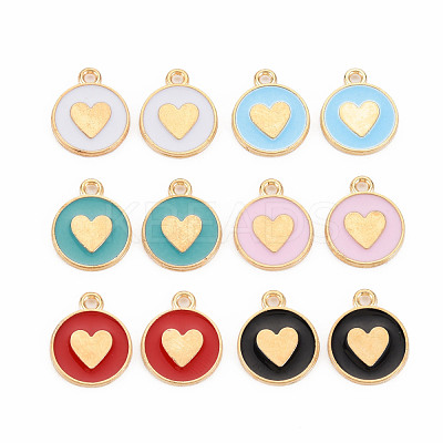 Alloy Enamel Pendants ENAM-S121-181-1