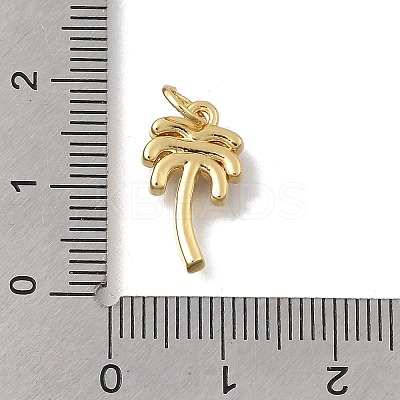 Brass Micro Pave Clear Cubic Zirconia Pendants KK-D431-054G-1