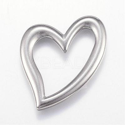 Tarnish Resistant 304 Stainless Steel Linking Rings STAS-P125-02P-1