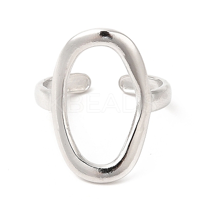 Non-Tarnish 201 Stainless Steel Finger Ring RJEW-E063-49P-1