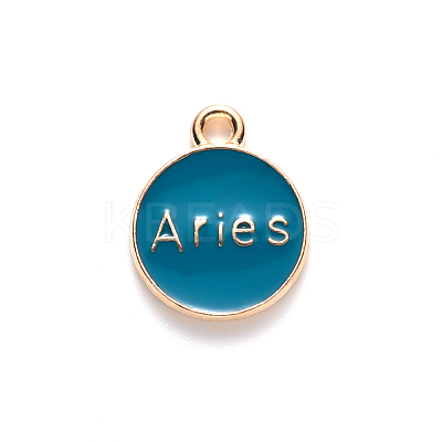 Alloy Enamel Pendants LS-ENAM-S124-01B-05A-1