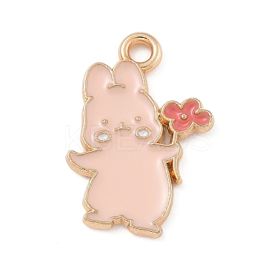 Alloy Enamel Pendants ENAM-A008-04KCG-02-1