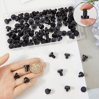 90Pcs 3 Styles PVC Plastic Non-slip Furniture Pads FIND-GF0007-84A-1