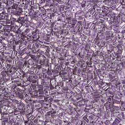 6/0 Transparent Inside Colours Glass Seed Beads SEED-N006-003L-1