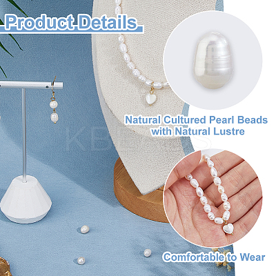 1 Strand Natural Cultured Freshwater Pearl Beads Strands PEAR-HS0001-18-1