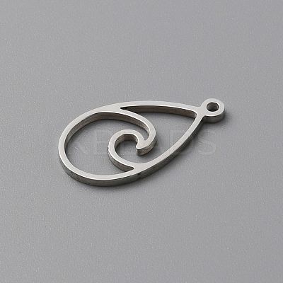 201 Stainless Steel Pendants STAS-WH0033-16-1