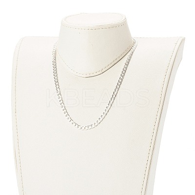 Tarnish Resistant 304 Stainless Steel Curb Chain Necklaces NJEW-JN03555-1