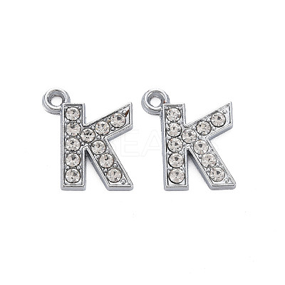 Alloy Pendants ALRI-N039-001K-RS-1