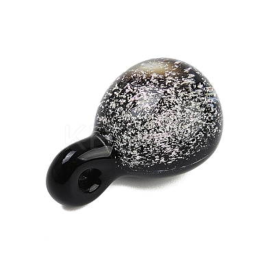 Handmade Lampwork Pendants LAMP-Q005-05B-04-1
