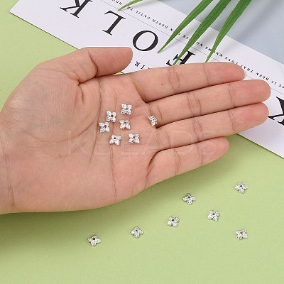 Tibetan Style Alloy Bead Caps TIBEB-Q018-S-LF-1